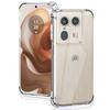 Чехол для Motorola Moto Edge 50 Ultra Мягкая силиконовая накладка для Moto Edge50 Fusion Прозрачный ударопрочный чехол для телефона Moto X50 Ultra Funda