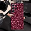 Чехол для телефона Funda для Samsung Galaxy S25 S10 S9 S21 FE S20 Ultra S26 S23 S24 Plus Note 20 8 9 10 Леопардовый принт