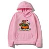 Newautumn and winter comfortable casual hoodie hip-hop hoodie printed Burgerpommes Icrimax men's and women's long sleeved hoodie