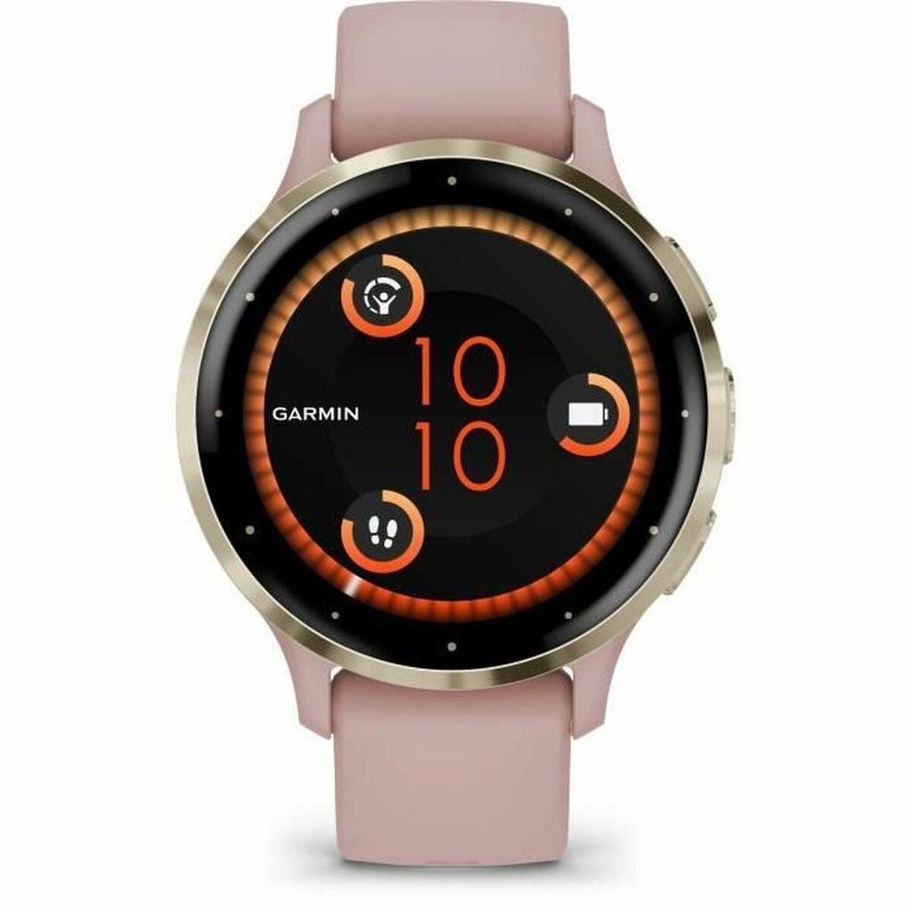 Garmin Venu 3s smartwatch 1.2 inch AMOLED Silver/Green