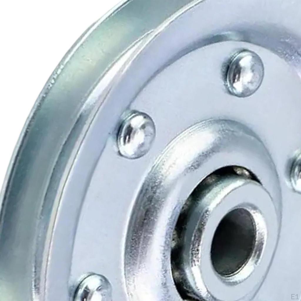 Тяжелый гаражный шкив, металлический шкив, простая установка, замена, 3-дюймовое колесо