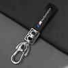 1Pcs Leather Key Chain Car Keyring Pendant Keychain Decor Styling For BMW E34 E36 E60 E90 E46 E39 E70 F10 F20 F30 X5 X6 X1 M3 M5 M6
