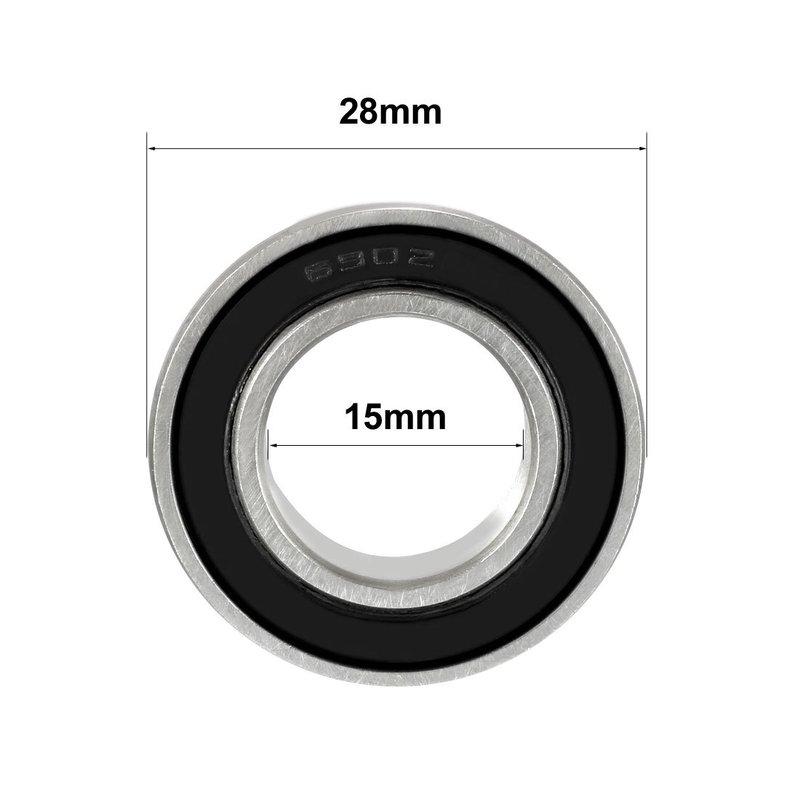 10pcs Bearing 6900 6901 6902 6903 6904 6905 6906 2RS RS Deep Groove Ball Bearing Double Seal Thin Section 6905 2rs Ball Bearings