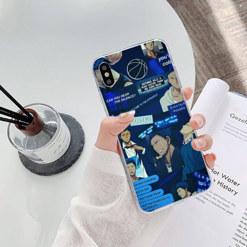 Чехол для телефона Daiki Aomine Kuroko для IPhone 14 13 12 11 XS X 8 7 6 Plus Mini Pro Max SE 2022, мягкий прозрачный чехол для телефона