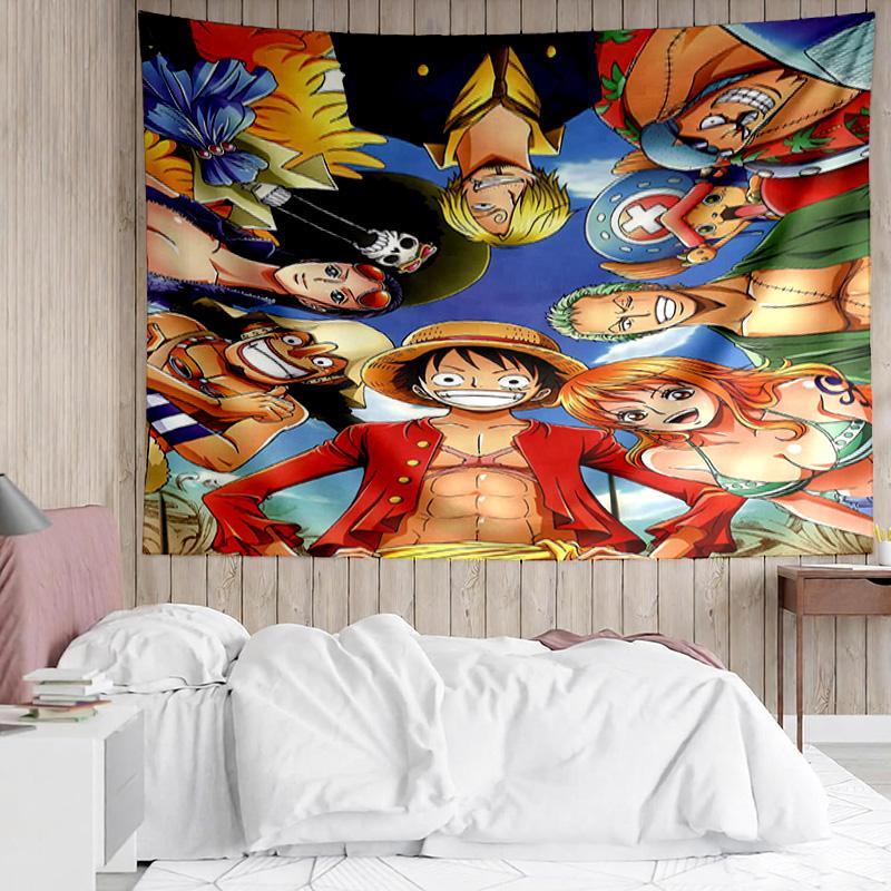 1PC pirate Adventurous Journey K-pop music group Tapestry Accessories for Bedroom,Livingroom, dormitory Room Wall Decor Fan Birthday Gifts