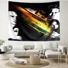 Fast & Furious Print Tapestry - Portable Wall Decor Cloth, for Home, Dorm, Travel, Bedroom, Living Room - Ideal Birthday Housewarming Gift