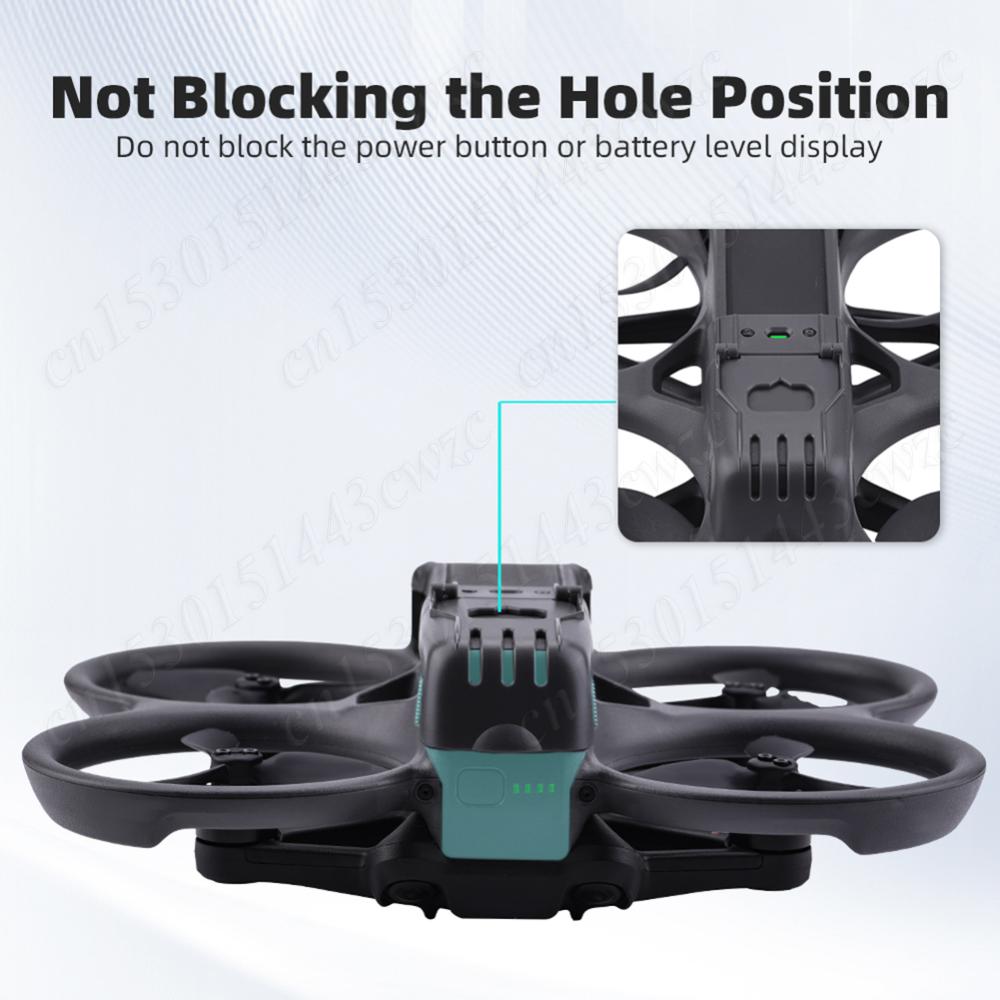 Легкий защитный чехол для аккумулятора, фиксирующий держатель, складная пряжка, предотвращающая разъединение аккумулятора, для дрона DJI Avata 2