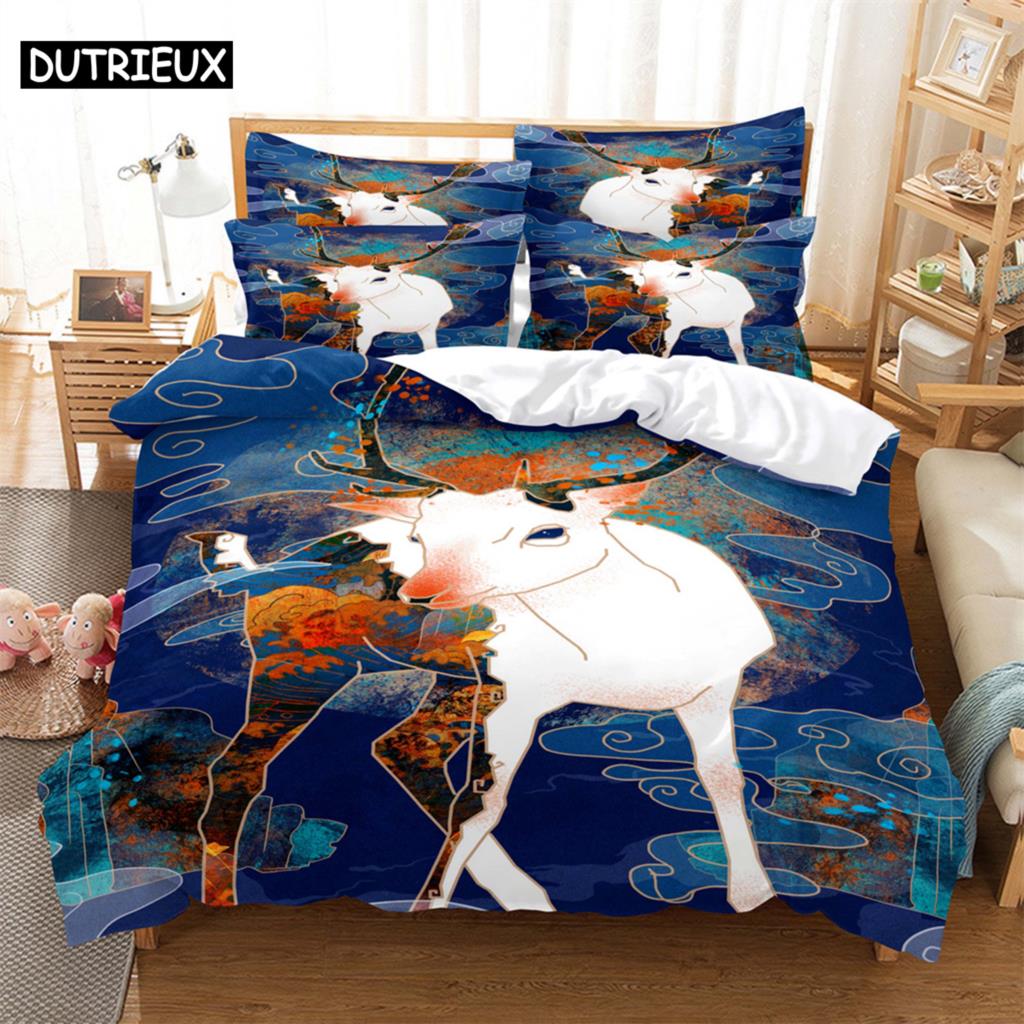 Animals Bedding Set Duvet Cover Set 3d Bedding Digital Printing Bed Linen Queen Size Bedding Set Fashion Design bed cover set
