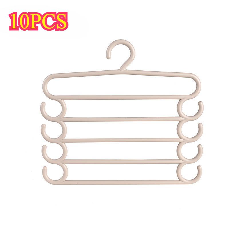 Вешалки для одежды Вешалки для брюк Вешалки для полотенец Шарфы Вешалки Держатели для брюк 5-слойные вешалки для одежды Организация хранения в шкафу
