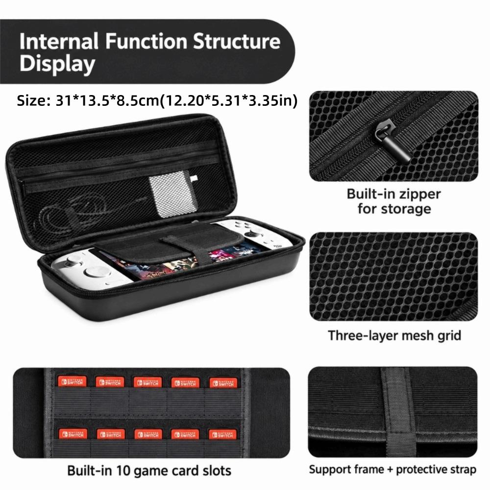 Portable Storage Bag Shockproof Protective Cover for Lenovo Legion C700 Gaming Handheld