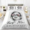 Fashion Girl European and American Modern Trend Girly Comfortable Duvet Cover Pillowcase Bedding Set Children Bedroom Decoration