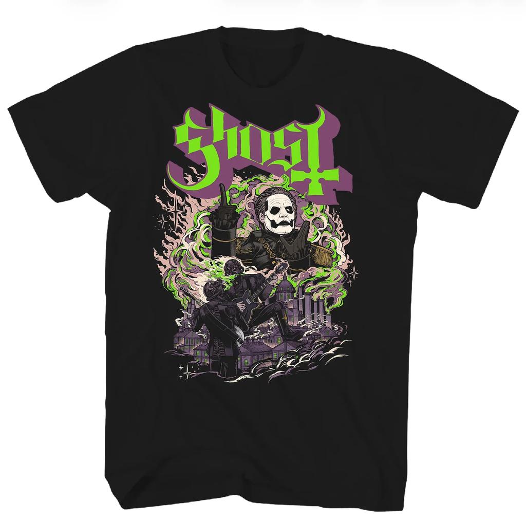Ghost Fog Casual Tshirt Luxury Brand for Men and Women Top 2026 New