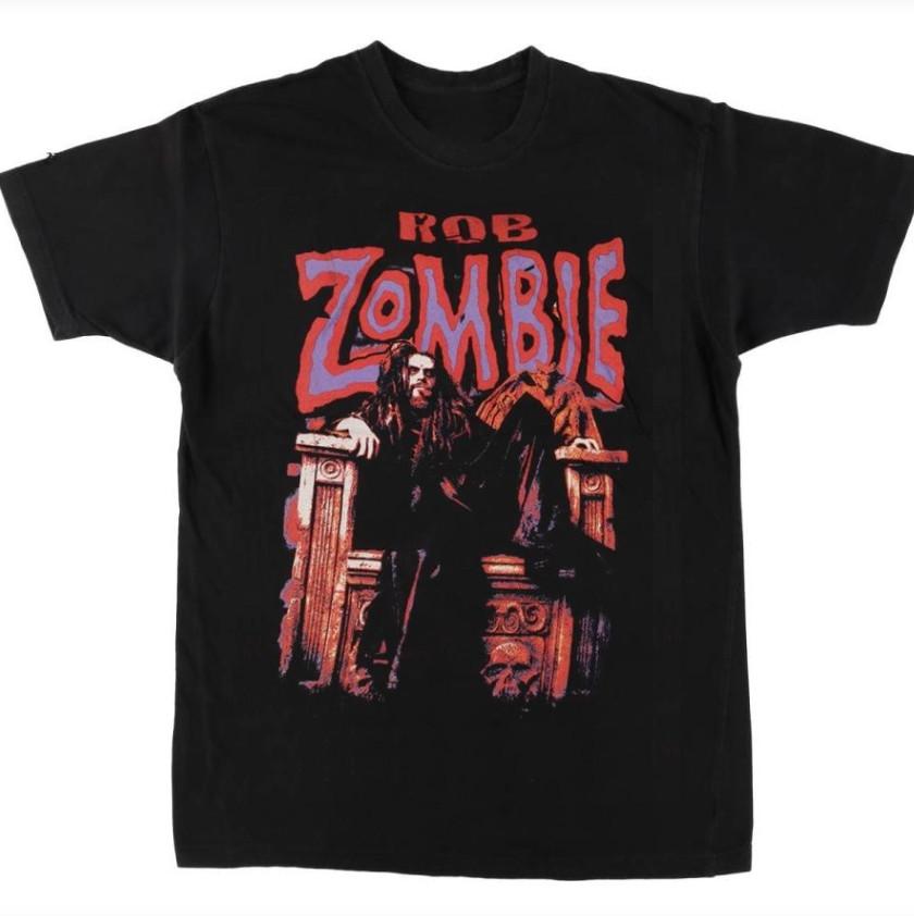 Rob Zombie Vintage Band Album Unisex Adult Cotton DI929 Unisex T-Shirt
