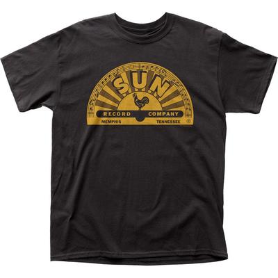 Мужская футболка с логотипом Sun Records Memphis, классическая футболка рок-н-ролл, новая черная
