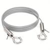 Telescopic Suspension Steel Rope 1/2m Wall Mount Lanyard Durable Picture Hanging Wire  Photo Frames