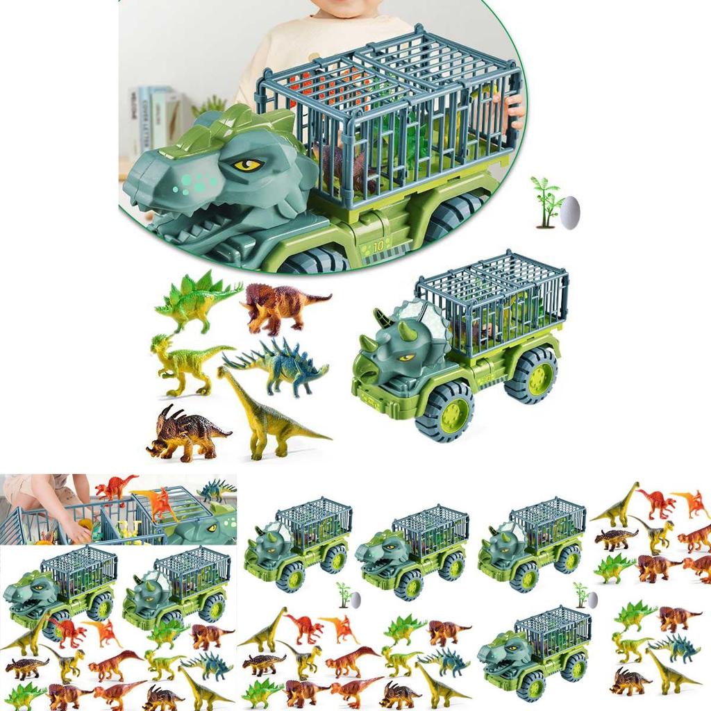 Мини Милые Грузовики Динозавры Трицератопс Тираннозавр Для Легкого Захвата И Игры