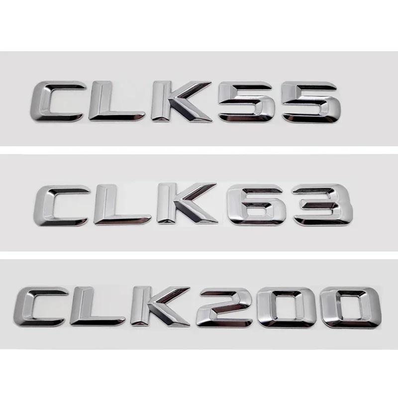 Автомобильная наклейка-эмблема на задний багажник для Mercedes Benz CLK55 CLK63 CLK200 CLK230 CLK240 CLK280 CLK320 Класс CLK Наклейка на номерной знак автомобиля