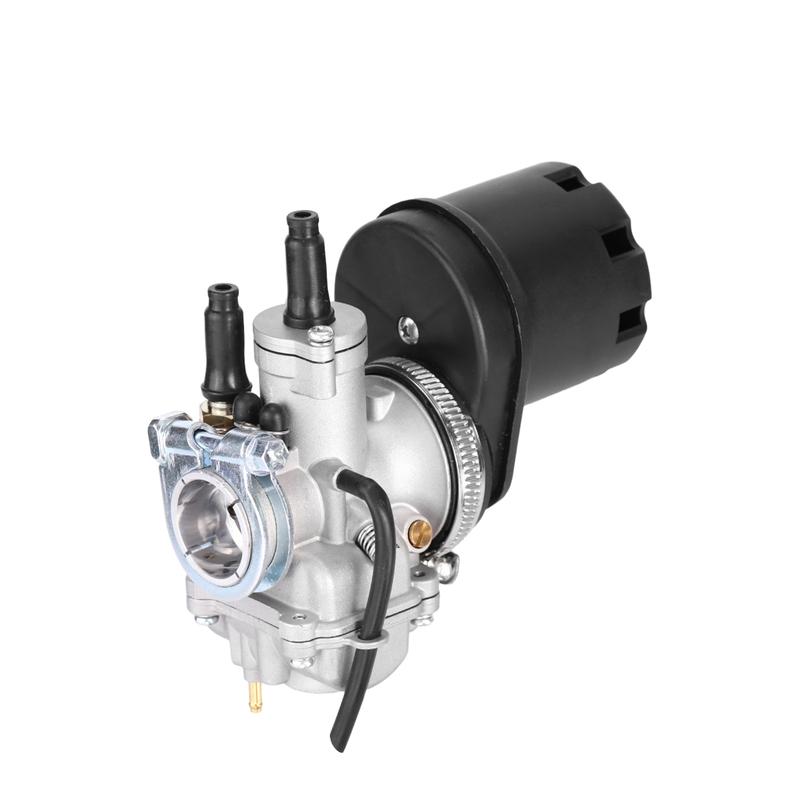 ZSDTRP Universal Carburettor Polini CP 15/17.5/19/21/23/24mm with Air Filter Connection Choke kit