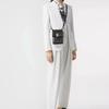 Burberry Robin TB Logo Leather Adjustable Shoulder Bag Women Shoulder Bag Black 80330421