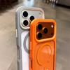 Прозрачный Жесткий Акриловый Чехол Для iPhone 17 Pro Max Air 16 Plus 15 14 13 12 Для Magsafe Беспроводной Зарядки Прозрачная Магнитная Крышка
