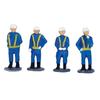 Tsugawa Yoko N Gauge Railway Worker Waiting Machine Set of 4, Railway Model Supplies, NF-16