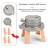 Plastic Horse Circling Mini Sensory Simulation Animal Electric Horse Model Anxiety Relief Rotating Horse-drawn vehicle