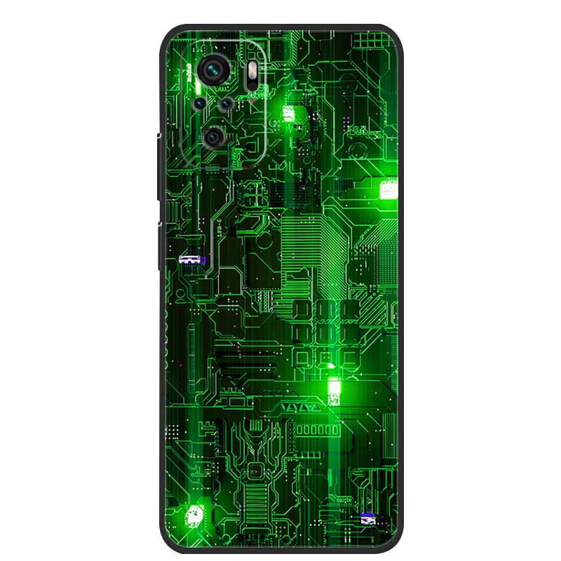 For Xiaomi Poco M5s Case Luxury TPU Soft Silicone Phone Back Cover for PocoM5s Shockproof Flowers Cute Cartoon Flowers New Coque