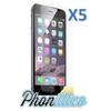 Лот 5 Защитных пленок для экрана Apple iPhone 6Plus/6SPlus Phonillico®