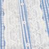 2026 Women's Summer Flutter Sleeve Striped Lace Trim Shirt