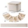PU Leather Earring Storage Case with Small Pouches Jewelry Packing Bag Simple Jewelry Box  Ring