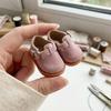 1 Pair PU Leather Doll PU Leather Shoes Casual Wear 20cm Doll Leather Boots Kids Gifts