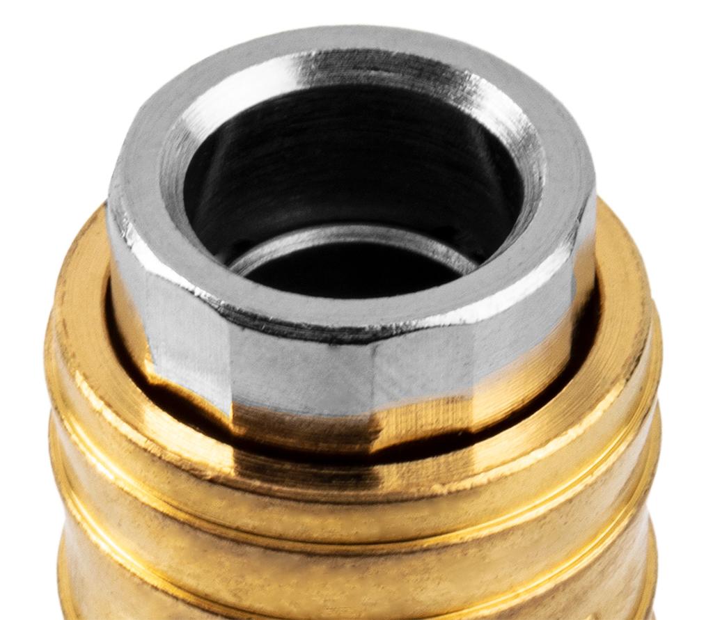 Quick connector for compressor with 3/8" external thread