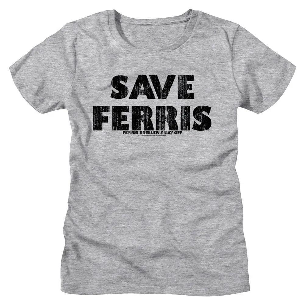 Ferris Bueller's Day Off SAVE FERRIS Women's T Shirt