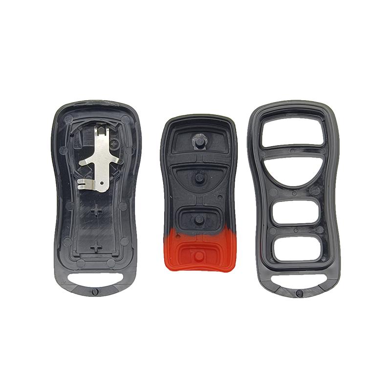 Cocolockey 3B Корпус автомобильного пульта ДУ для Nissan Pathfinder Titan 2004 2005 2006 2007 2008 2009 4 Кнопки Бесключевой Брелок