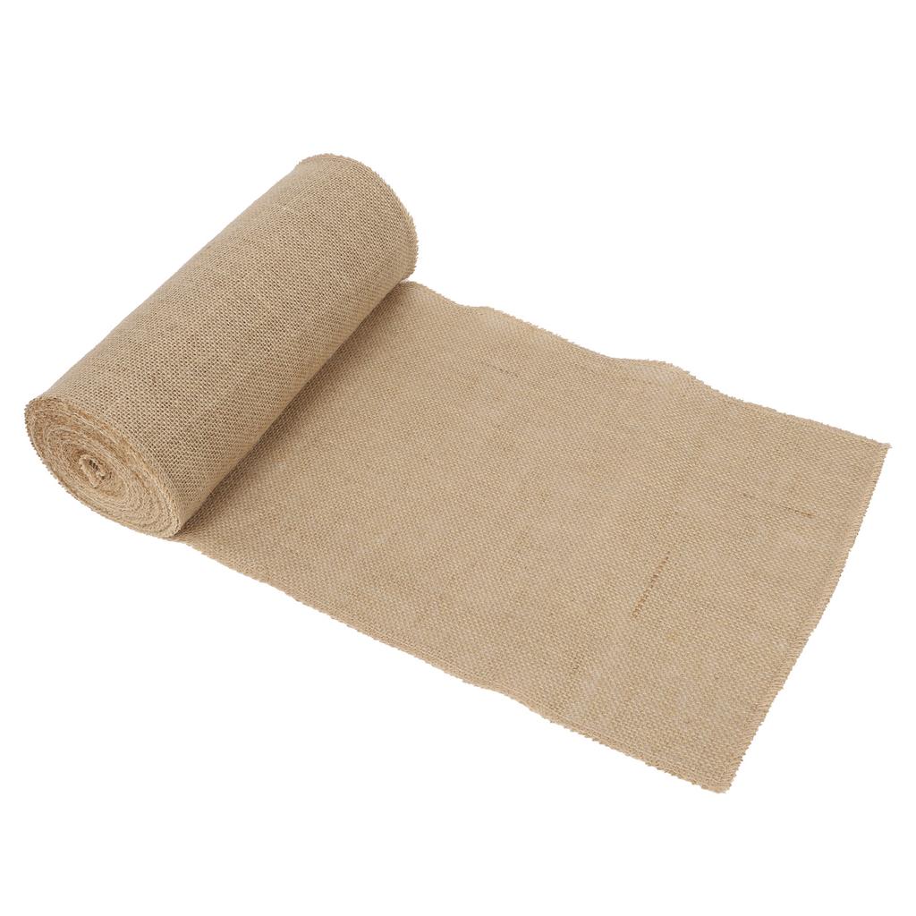 Рулон мешковины джутовая лента ручной работы мешковина ткань своими руками свадебные принадлежности для рукоделия 10 метров 30 см