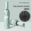 Women's Extra Large Automatic Umbrella - Anti-UV, Sunscreen Protection for Rain or Shine