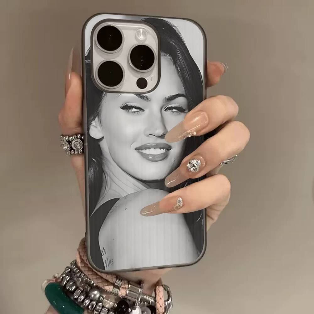 Чехол для телефона Jennifers B-Body Megan Fox с гофрированной полоской Для IPhone 17 16 15 14 13 12 11 Pro Max Plus Pro Ударопрочный чехол