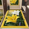 3D Flower Carpet Corridor Anti Slip Absorbent Floor Mat Entrance Door Mat Anti Slip Mat