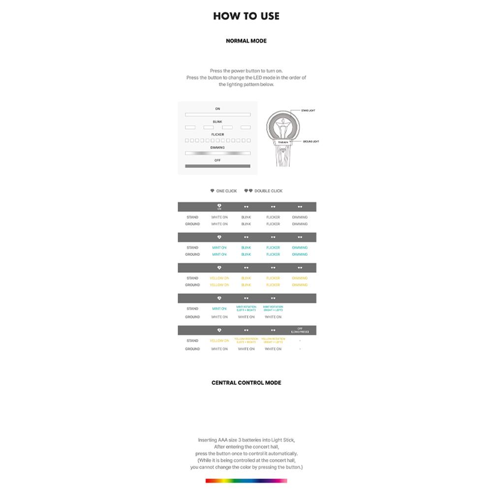 TAEMIN - Official Light Stick