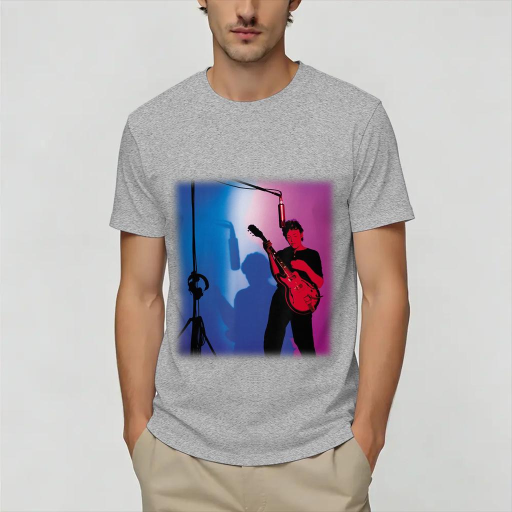 Vintage Paul McCartneys TShirts for Unisex Leisure Pure Cotton Tees Crew Neck Short Sleeve T Shirt Gift Idea Clothing