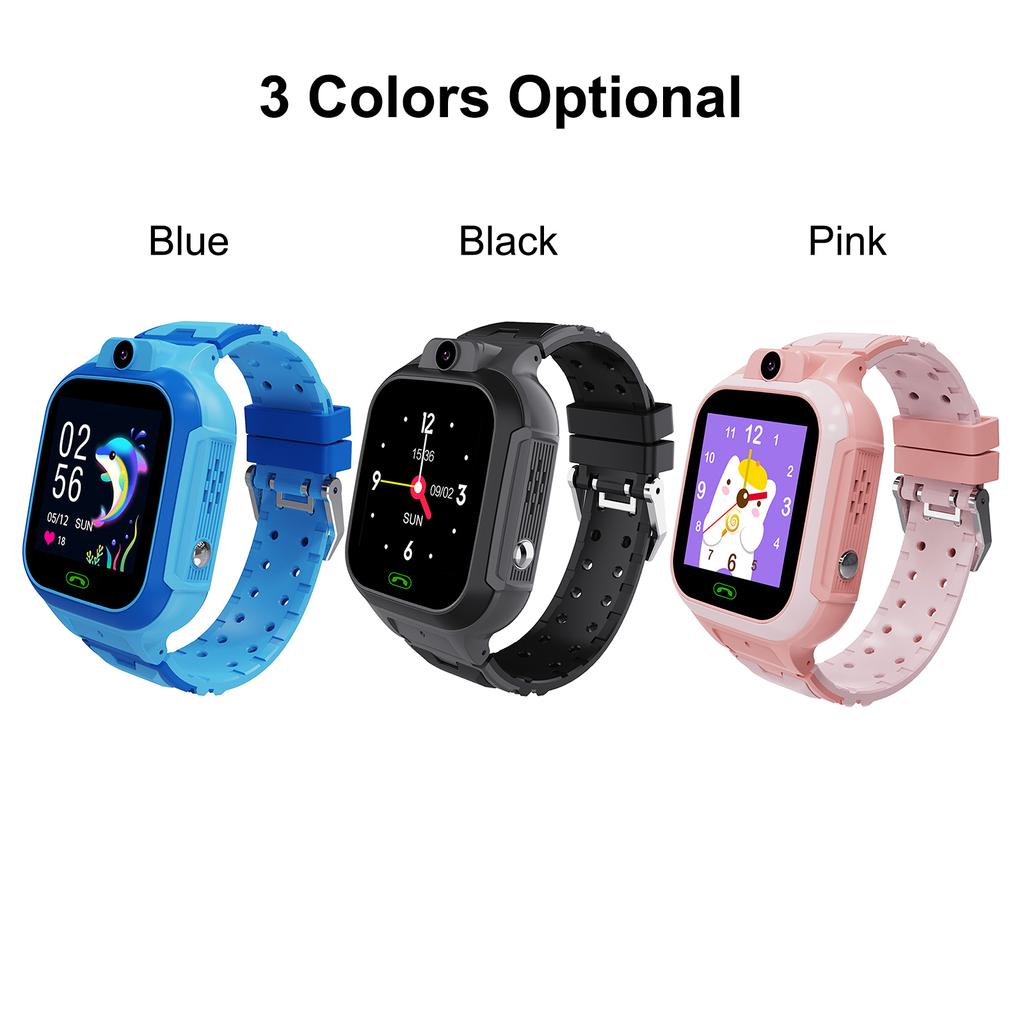 LT37 4G Kids Smart Phone Call Watch Video Chat LBS GPS WiFi SOS Monitor Camera IP67 Waterproof