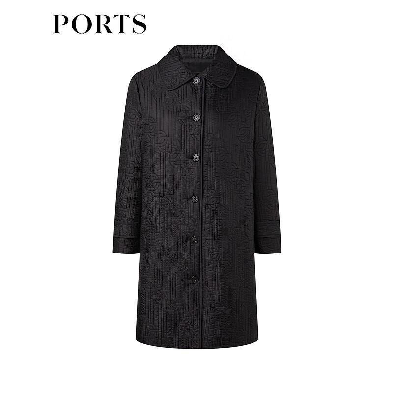 PORTS Women's Quilted Logo Overcoat