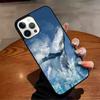 Beautiful Blue Whale Painting Phone Case For iPhone 17 Air 16 15 14 13 12 11 Pro Max Max Plus Bumper Case Cover