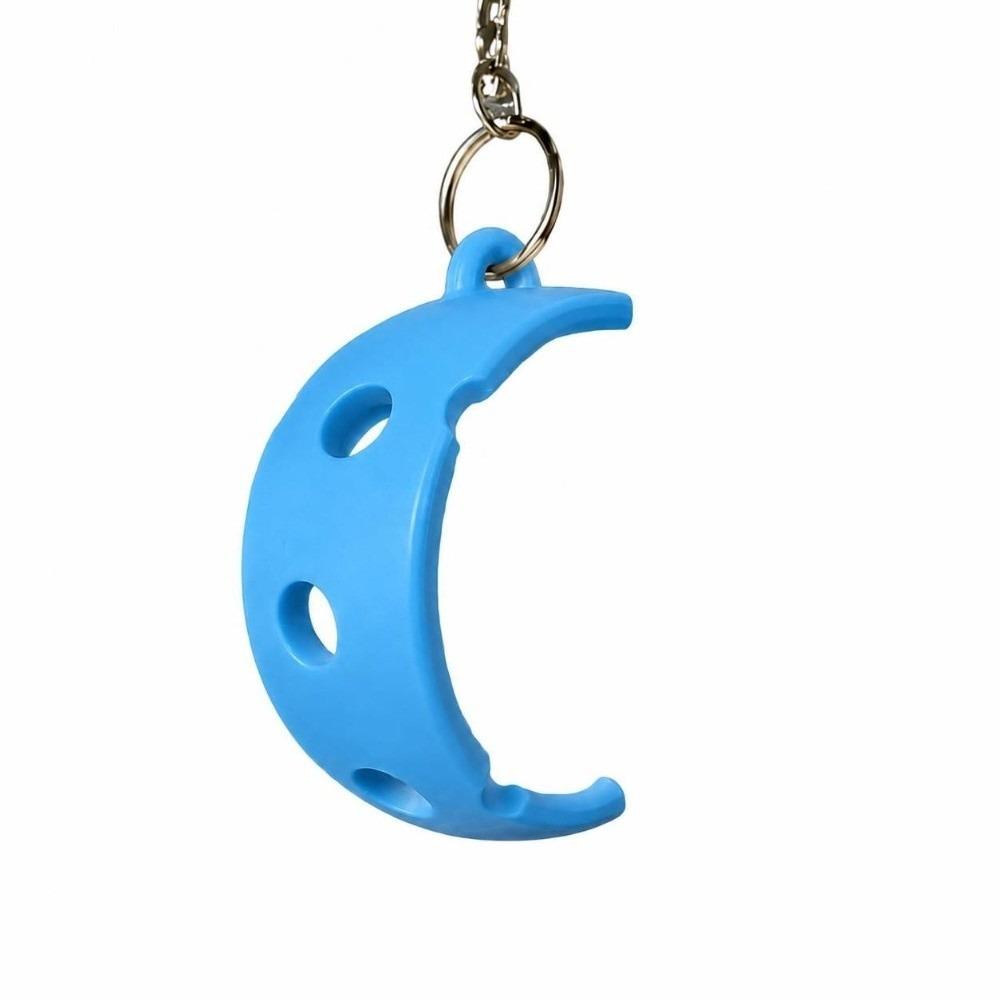 Clip-On Pickleball Holder Keychain Lightweight Pickle Ball Carrier  For Backpack Sports Bag