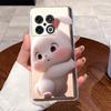 Гелевый чехол для OnePlus 10 Pro 10T ACE Pro Прозрачный силиконовый Мягкий ТПУ Задняя крышка One Plus 10PRO ACEPro Милый чехол для телефона с кроликом и кошкой