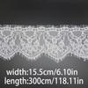 3 meters Eyelash Lace Fabric Floral Pattern Decorative Lace Edging New Floral Lace Trim  Home Decor
