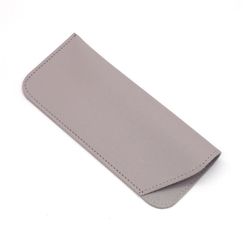 1Pcs Pu Leather Glasses Bag Sunglasses Reading Eyeglasses Protective Cover Case Box Pouch Eyewear Protector Case Accessories