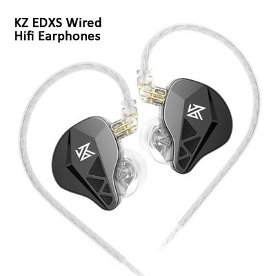 KZ EDXS Динамические Hi-Fi Наушники Внутриканальные Стерео Басовые Наушники 3,5 мм Проводные Спортивные Наушники С Шумоподавлением и Микрофоном.