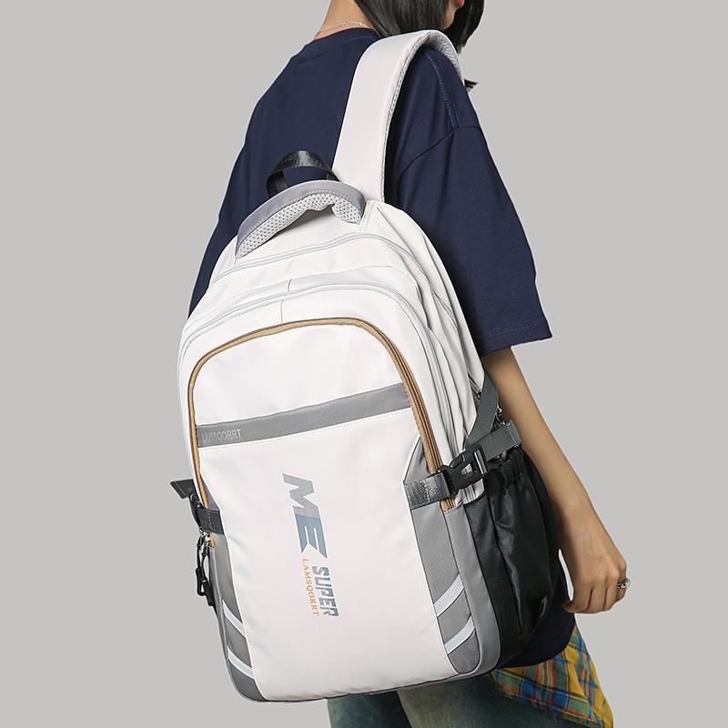 Мужской дорожный рюкзак большой вместимости, школьный рюкзак для учеников средней и старшей школы