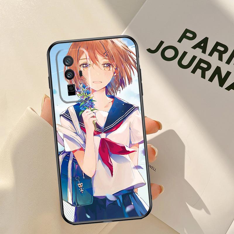 Аниме девушка мультфильм япония милый Чехол Для Xiaomi 15T 14T 13T Pro 14 15 Ultra 17 Pro Max POCO F8 F7 F5 F6 X3 X5 X6 X7 Pro Чехол